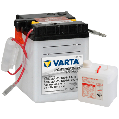 Varta Mc-batteri 6N4-2A-2 6v 4Ah