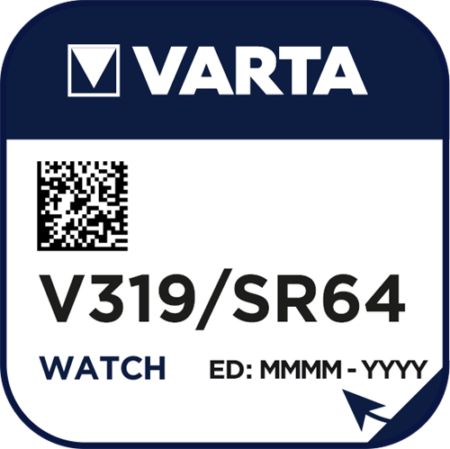 Varta  Klockbatterier SR 64 1,55V 1-Pack