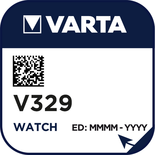Varta  Klockbatterier 329 1,55V 1-Pack