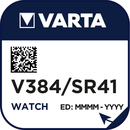 Varta  Klockbatterier SR 41, 392, 192 1,55V 1-Pack
