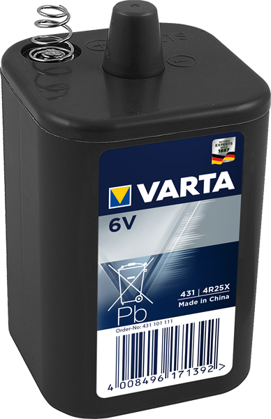 Varta Lanterna Fjäder ansl 7,5 Ah 6v