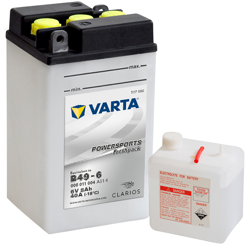 Varta Mc-batteri B49-6 6v 8Ah