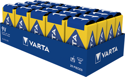Varta  Industrial PRO Alk 9V 20st