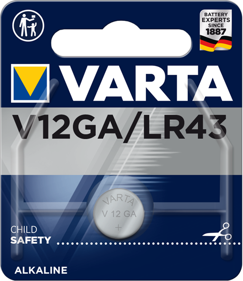 Varta Knappcell Alk LR43 1,5v 1st