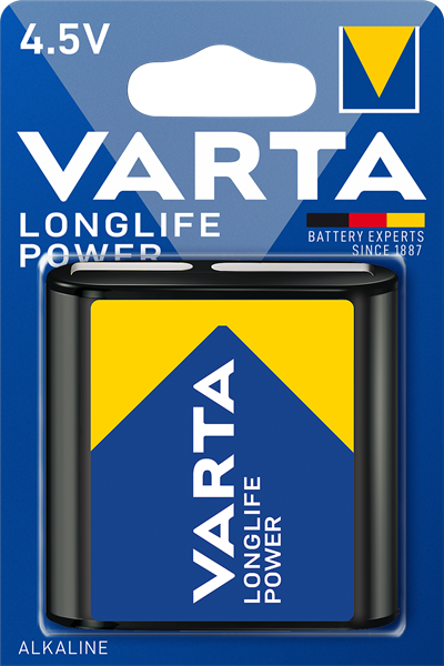 Varta Longlife Power Alk 4,5V 3LR12  1st