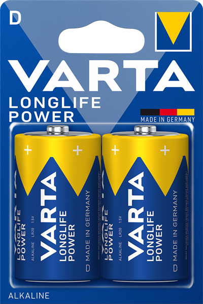 Varta Longlife Power Alk  D 2st