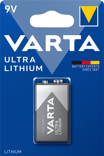 Varta Litium  9V 1st