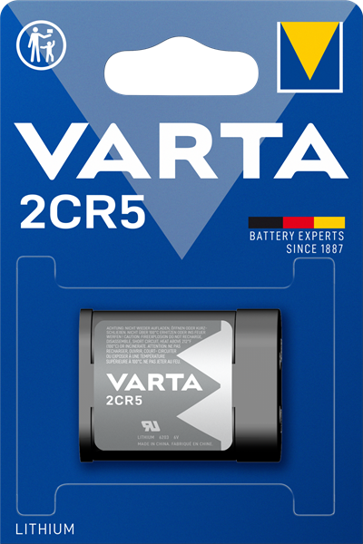Varta Professional 2CR5 6v 1st