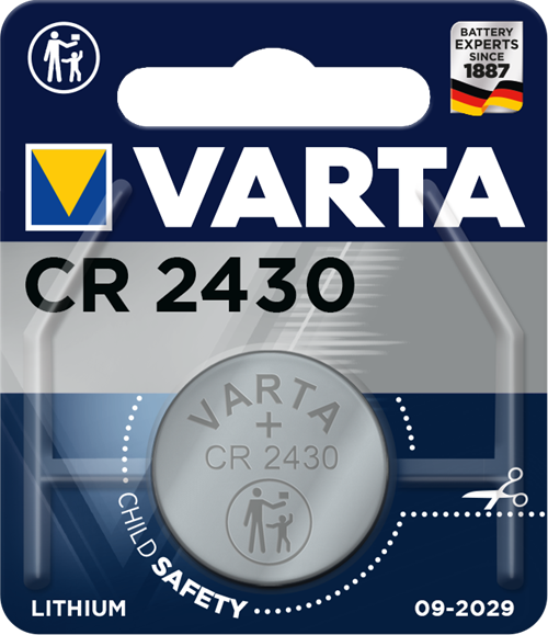 Varta Knappcell Lithium CR2430 3v 1st