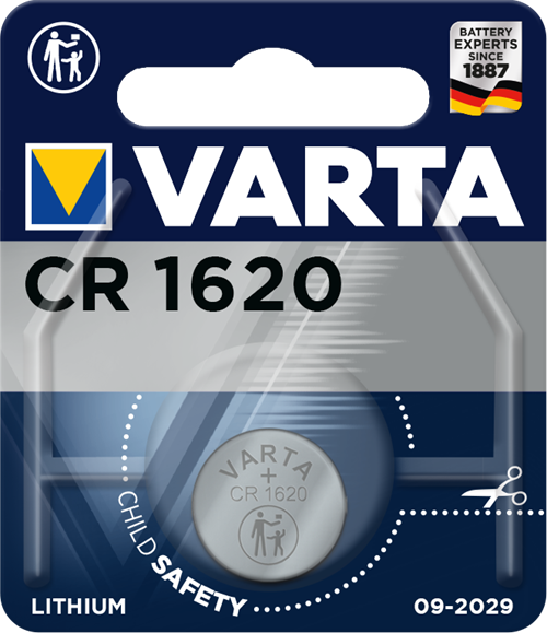 Varta Knappcell Lithium CR1620 3v 1st
