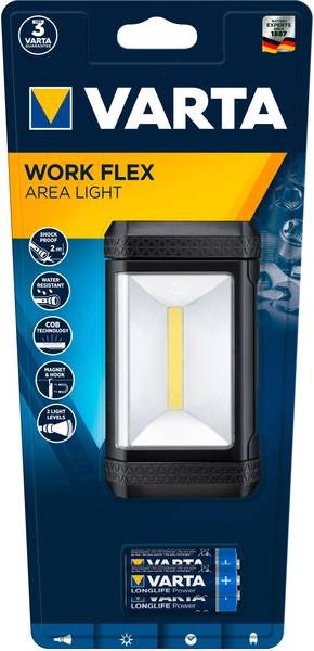Varta Work Flex Area Light. 3AA Ingår. 