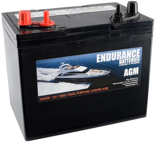 Endurance AGM Dual 12V 79Ah