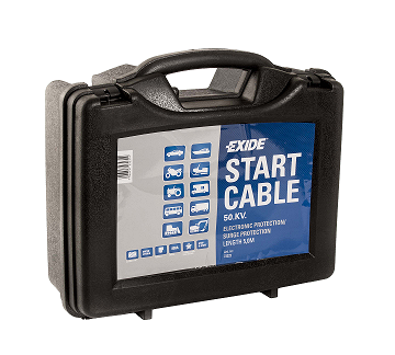 Startkablar Exide 50 mm² – 5,0 m – 800A.