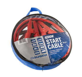 Startkablar Exide 35 mm² – 3,5 m – 600A.