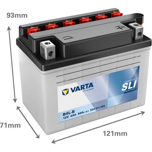 Varta MC YB4L-B 12V 4Ah