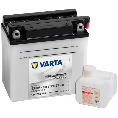 Varta Mc-batteri YB7L-B 12v 7Ah