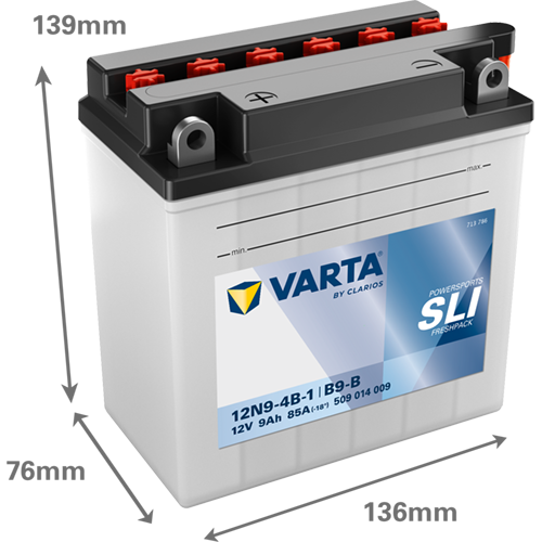 Varta MC YB9-B 12V 9Ah