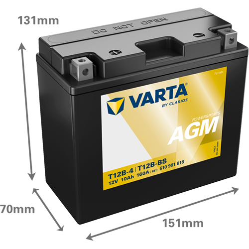 Varta MC AGM T12B-4 12V 10Ah