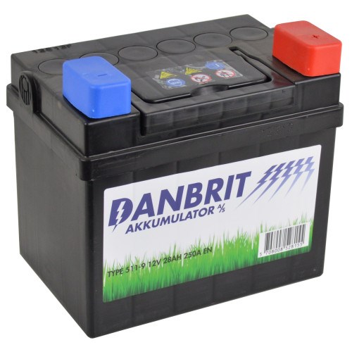 Danbrite trädgårdsbatteri +H 12v 28Ah
