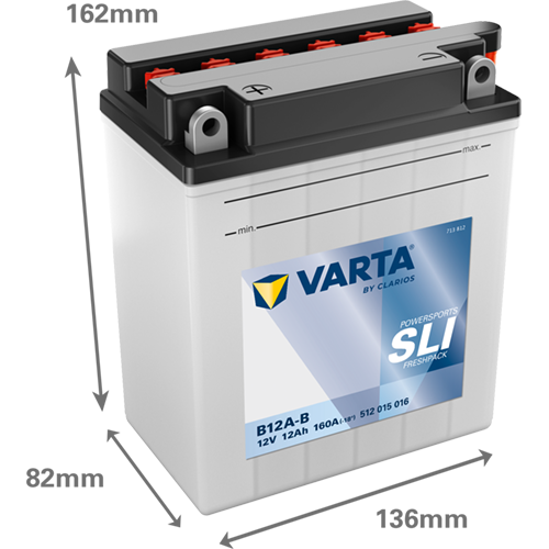 Varta MC YB12A-B 12V 12Ah