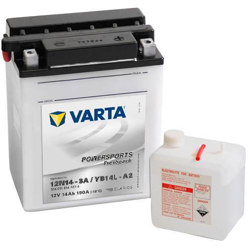 Varta Mc-batteri YB14L-A2 12v 14Ah