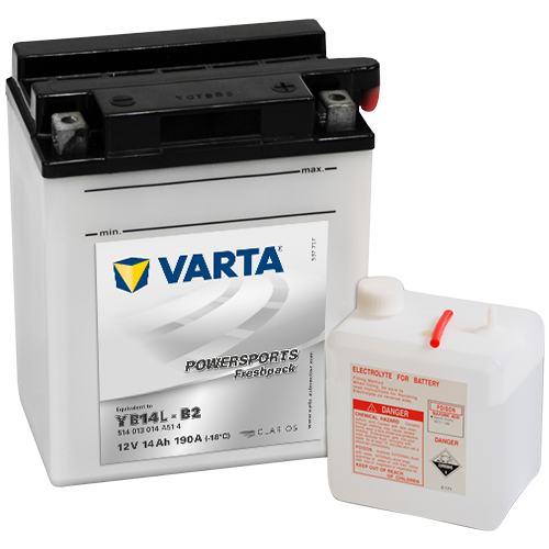 Varta Mc-batteri YB14L-B2 12v 14Ah
