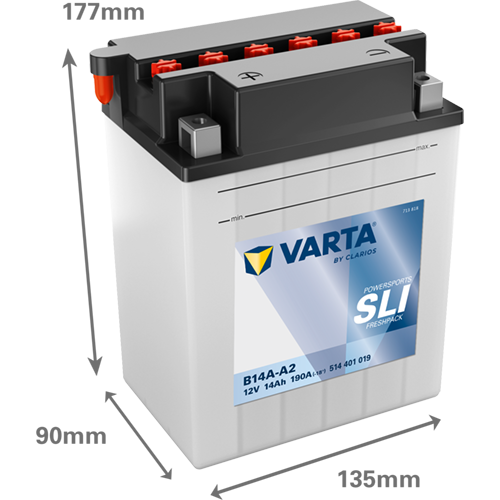 Varta MC YB14A-A2 12V 14Ah