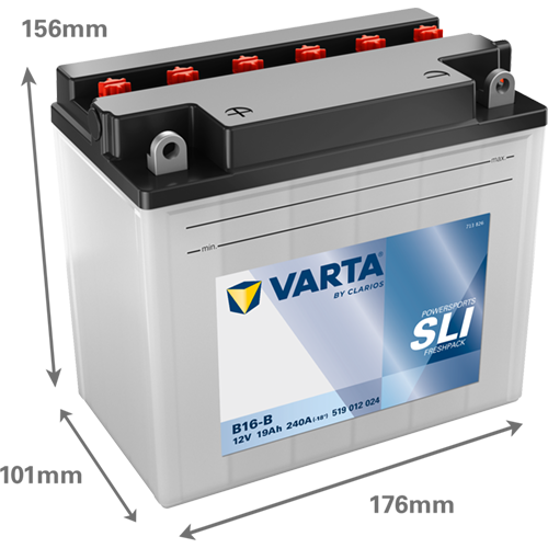 Varta MC YB16-B 12V 19Ah