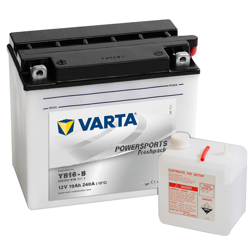 Varta Mc-batteri YB16-B 12v 19Ah