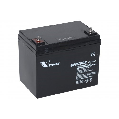 Vision Vrla 12v 75Ah