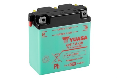 Yuasa Mc batteri 6v 11,6Ah