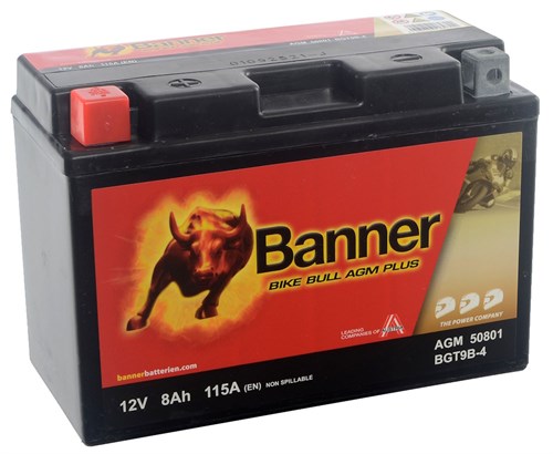 Banner MC AGM PLUS GT9B-4 12V 8Ah