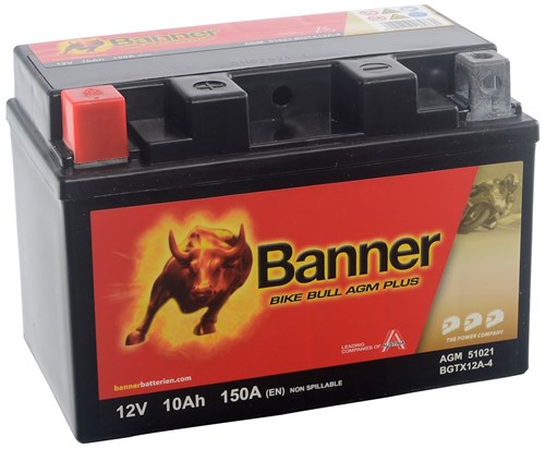 Banner MC AGM PLUS GTX12A-4 12V 10Ah