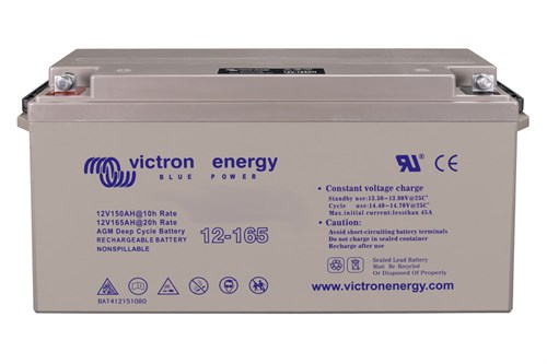 Victron 12V/165Ah Gel Deep Cycle Batt.