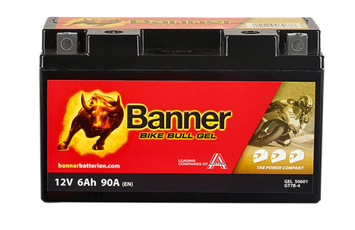 Banner Mc Batteri GEL  GT7B-4 12V 6Ah