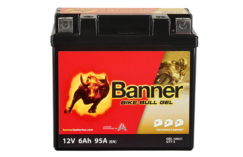 Banner Mc Batteri GEL  GT7-3 12V 6Ah