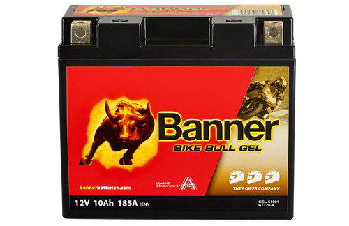 Banner Mc Batteri GEL  GT12B-4 12V 10Ah