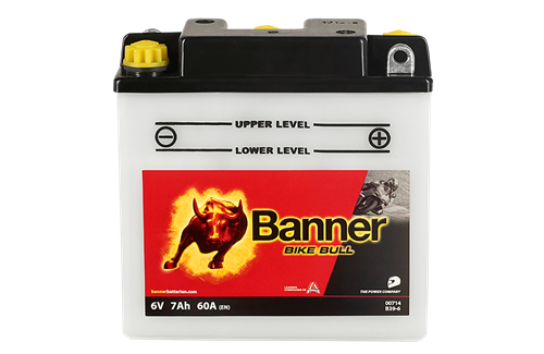 Banner Mc Batteri B39-6  6V 7Ah