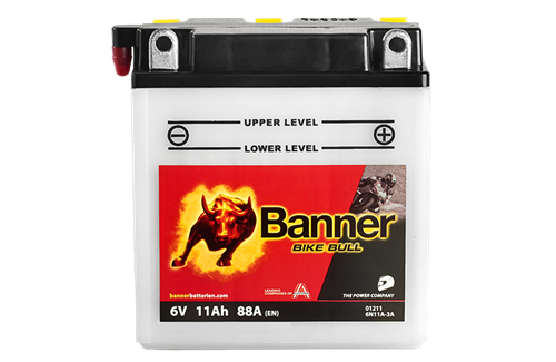 Banner Mc Batteri 6N11A-3A  6V 11Ah