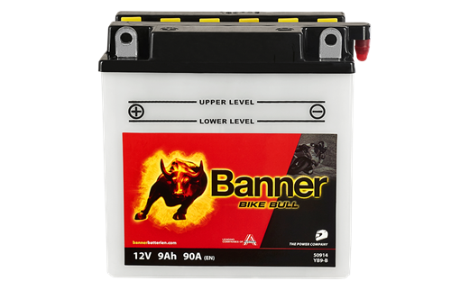 Banner Mc Batteri YB9-B 12V 9Ah
