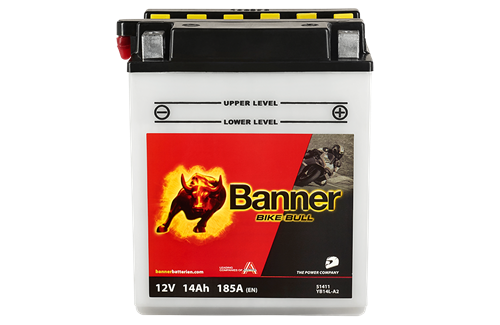 Banner Mc Batteri YB14L-A2  12V 14Ah