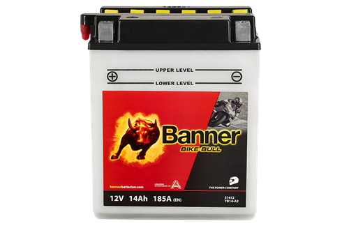 Banner Mc Batteri YB14-A2 12V 14Ah