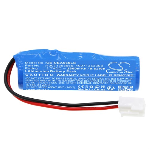 Nödljusbatteri 3,7V 2,6Ah Li-ion