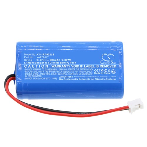 Nödljusbatteri 6,4V 0,6Ah LiFePO4