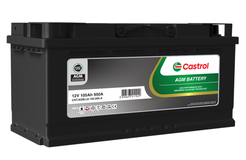 Castrol AGM 12V 105Ah