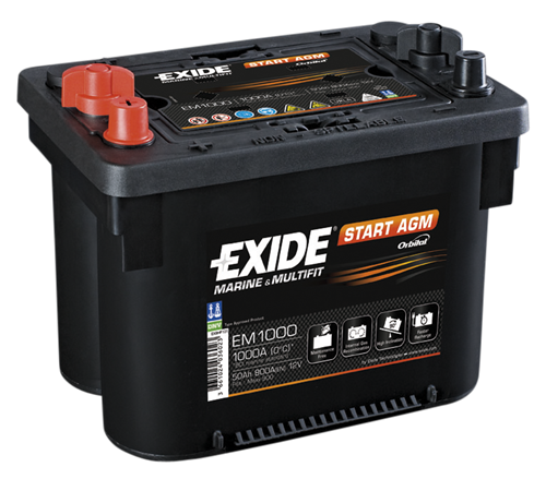 Exide Maxxima 12v 50Ah