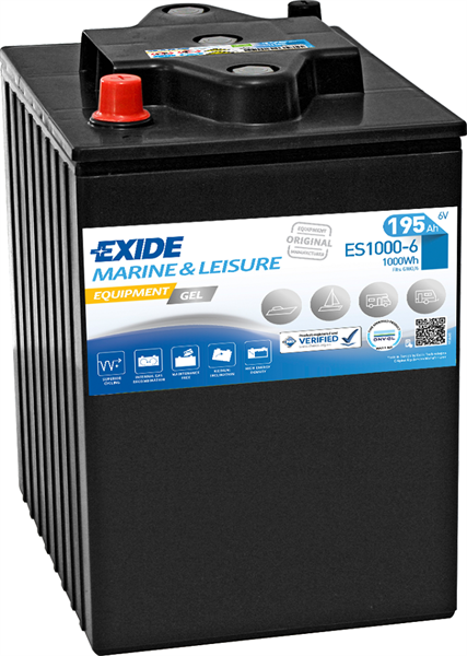 Exide Gel 6v 195Ah