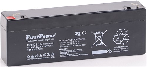 Firstpower Vrla 12v 2,3Ah