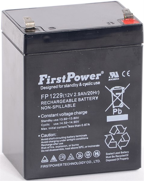 Firstpower Vrla 12v 2,9Ah