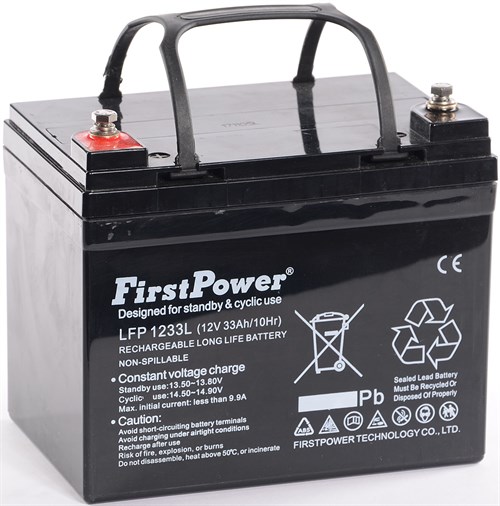 First Power Vrla 12v 33Ah